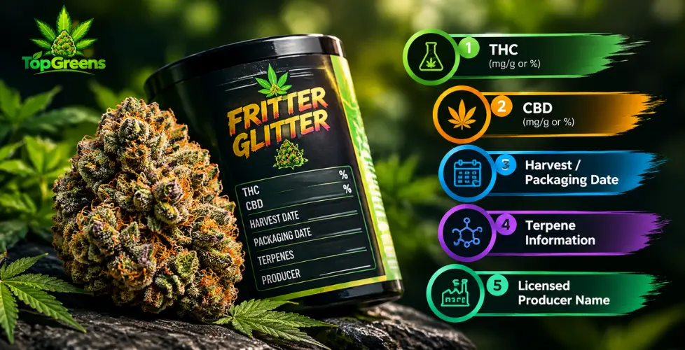 Five things to check on every Fritter Glitter label: